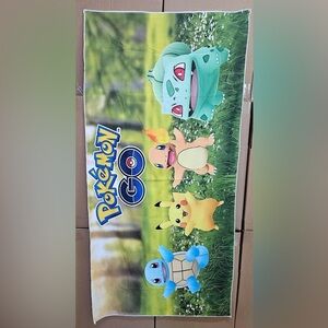 Pokemon go beach towel